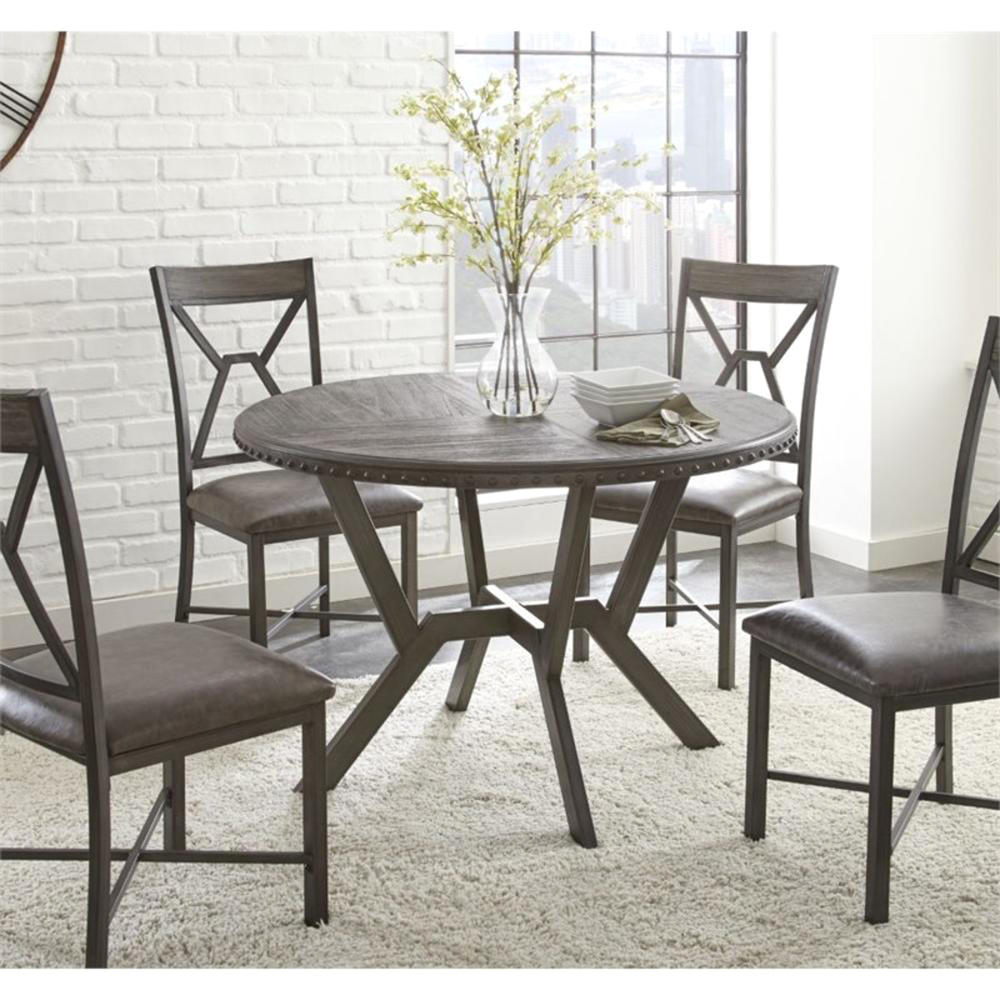 Steve Silver Round Dining Table - Gray