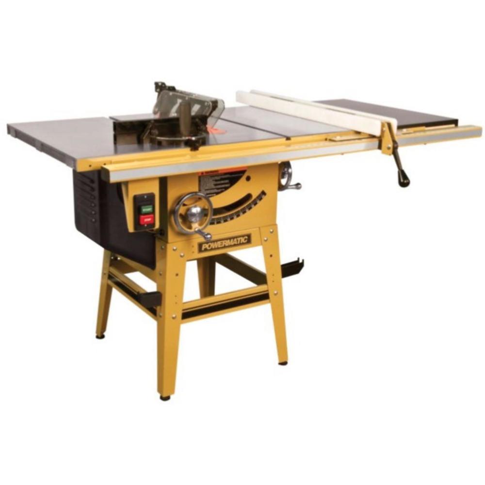 Powermatic 1-3/4HP Single Phase Left Tilt Table Saw with 50" Accu-Fence