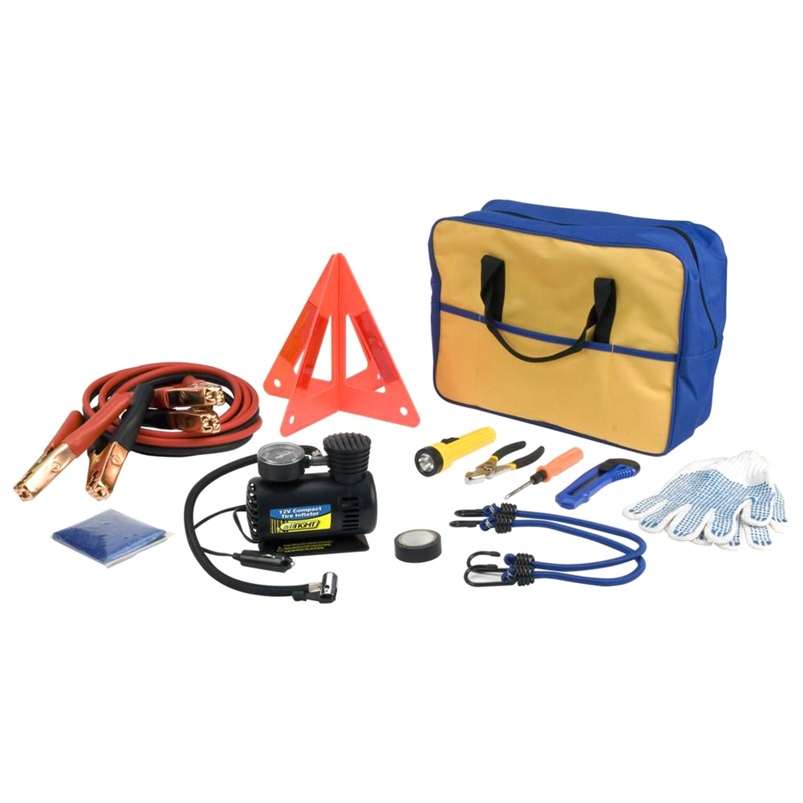 Performance Tool 60220 Premium Roadside Emergency Kit with Carry Case