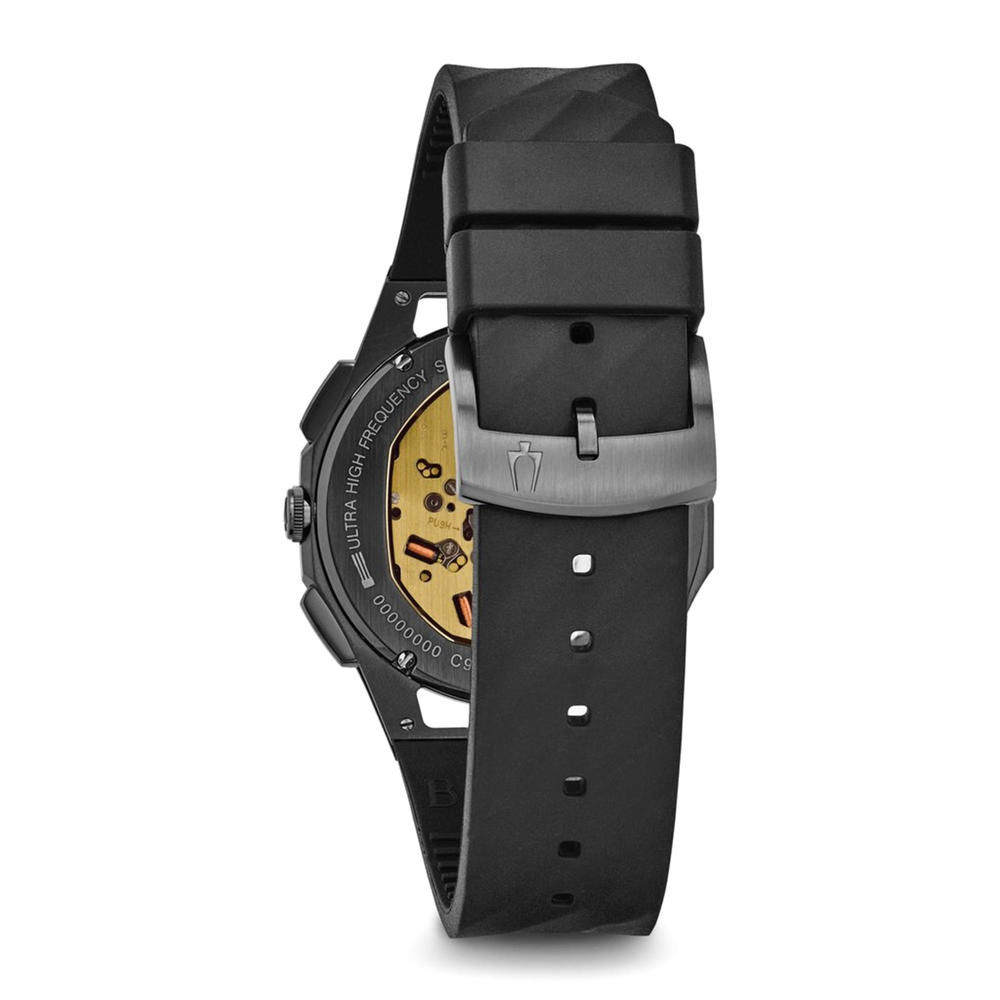 Bulova 98A162 Men's Curv Titanium Chronograph Watch - Gray