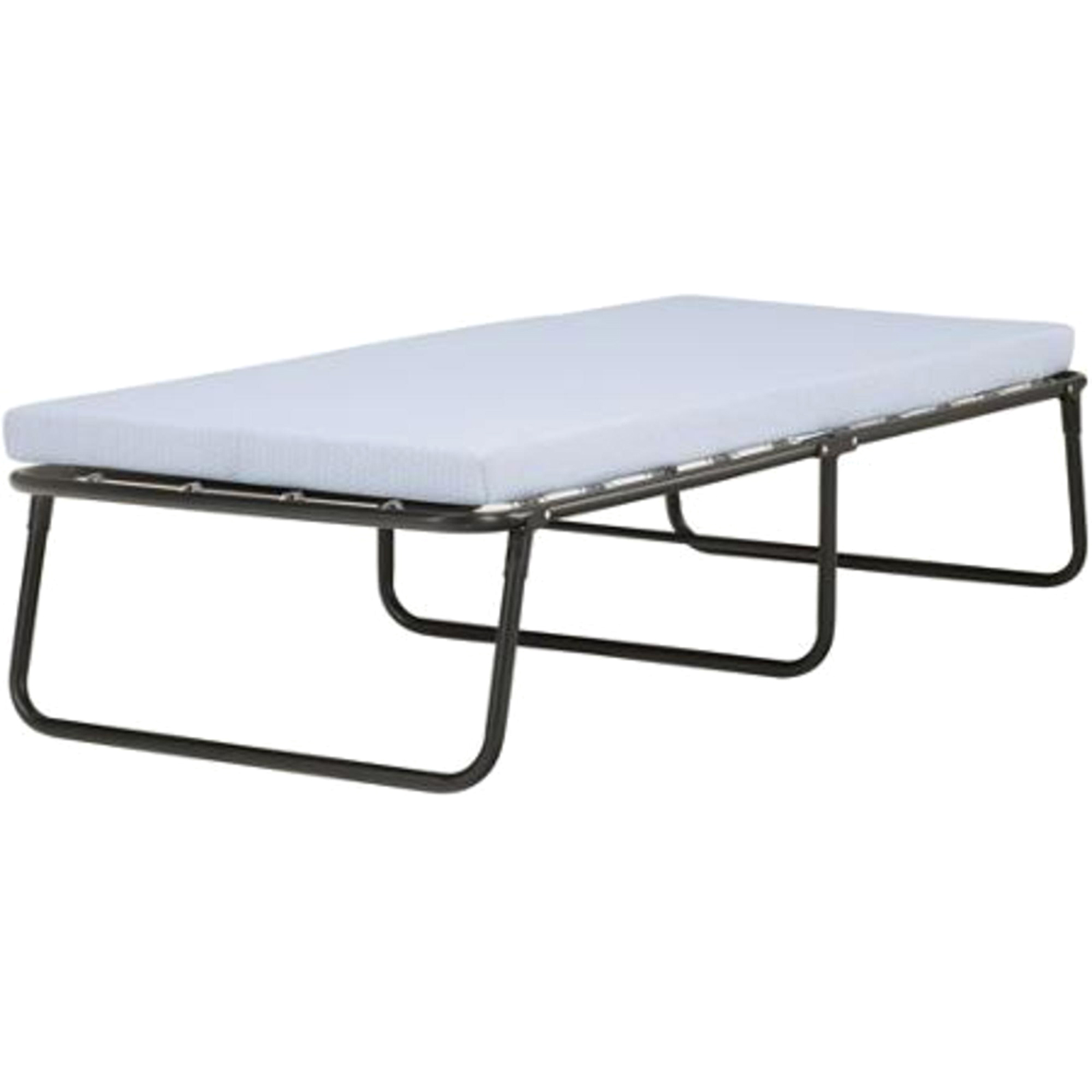 simmons foldaway folding bed cot with memory foam mattress