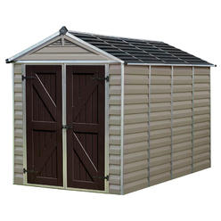 Palram - Canopia HG9610T SkyLight Storage Shed - 6 x 10 ft. - Tan