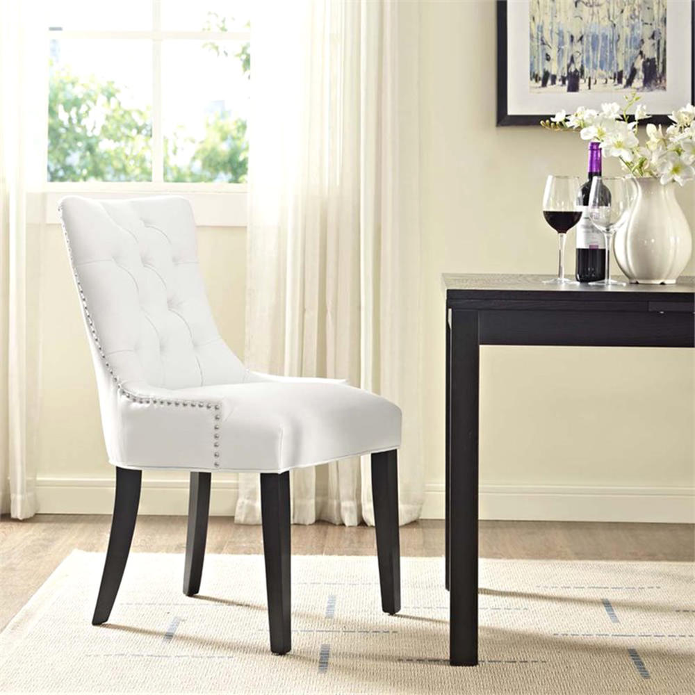 Modway Regent Upholstered Dining Side Chair - White