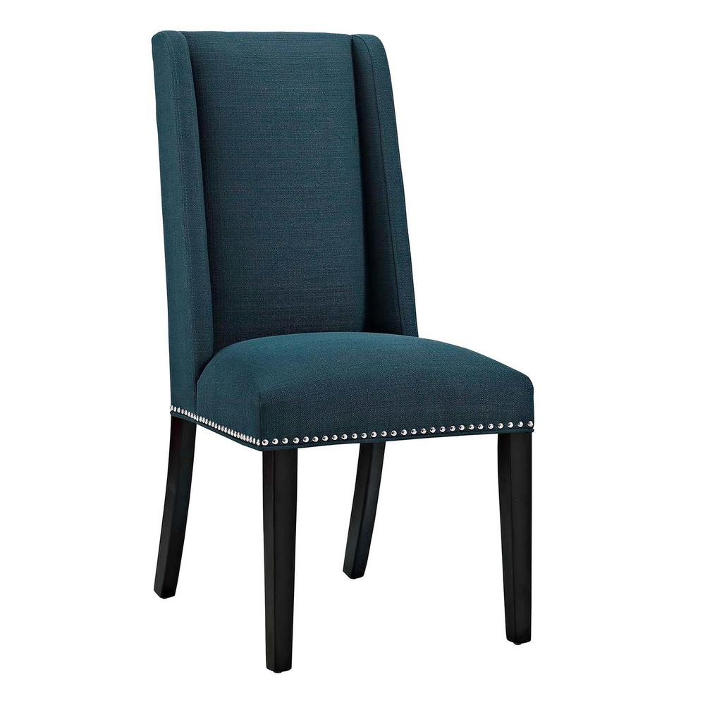 Modway Baron Fabric Upholstered Dining Chair - Azure