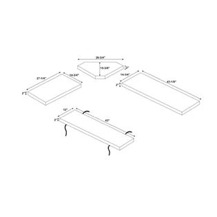 Linon 4pc Chelsea Breakfast Kitchen Nook Cushion Set-Sears ...