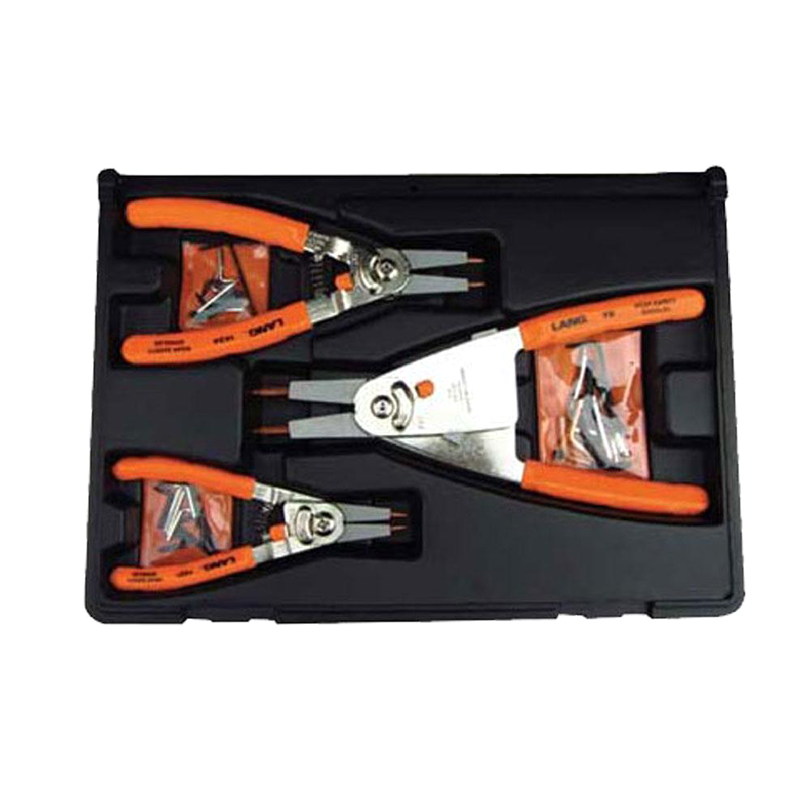 Lang Tools 1465 3pc. Quick Switch Retaining Ring Pliers Set