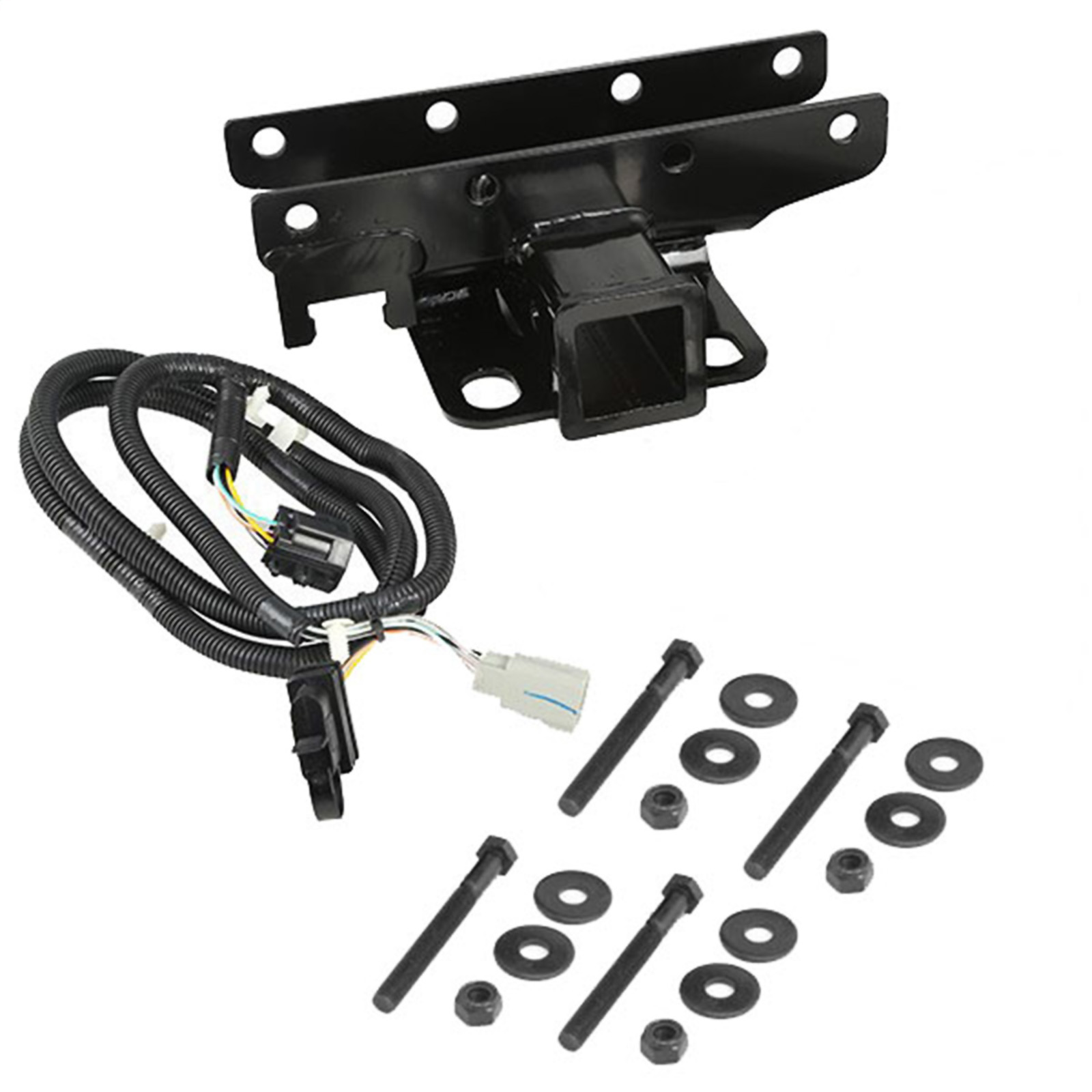 Rugged Ridge Receiver Hitch Kit with Wiring Harness
