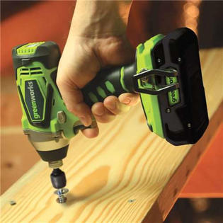 greenworks 24v cordless lithium ion impact driver zoom