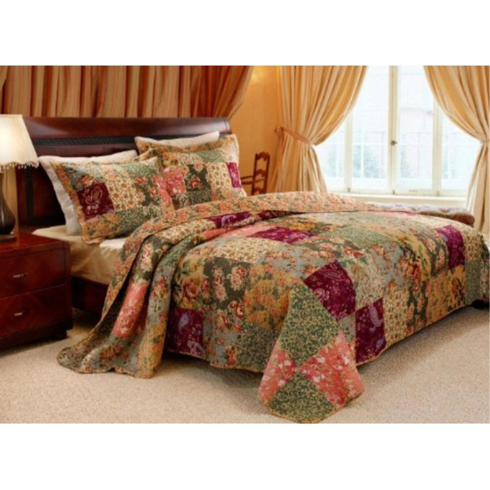 Greenland Home 3pc. King Bedspread Set - Antique Chic