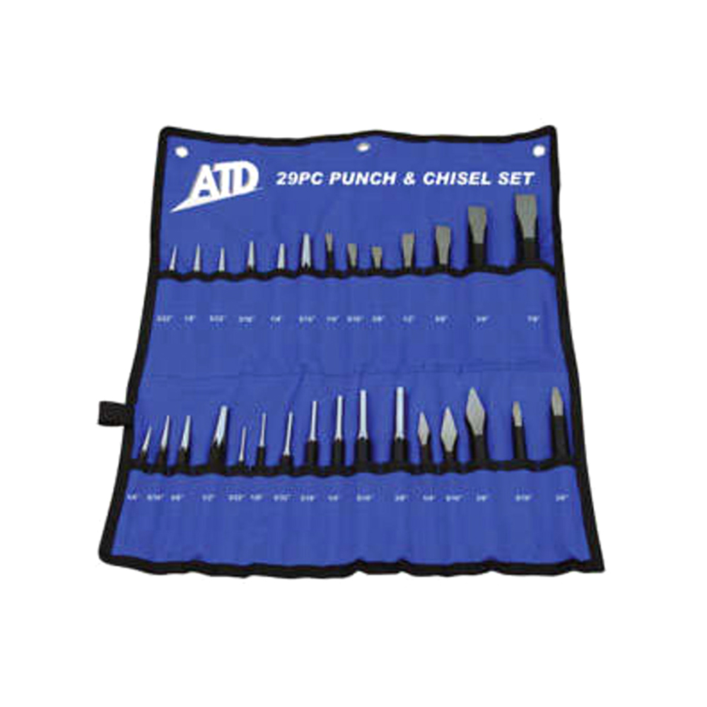 ATD Tools 729 29pc. Punch and Chisel Set