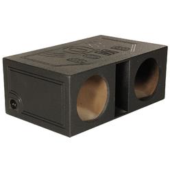 Qpower Dual 12 Vented Extra Large Spl Woofer Box Q Bomb