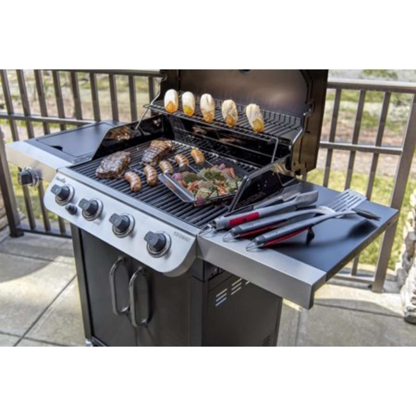 American Blaze 60 Counter-Top Charbroiler & Grill- Spinning Grillers