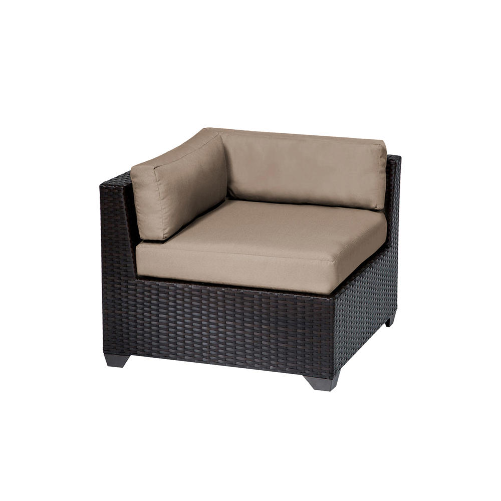 TK Classics Premier 7pc. Outdoor Patio Furniture Set - Tan