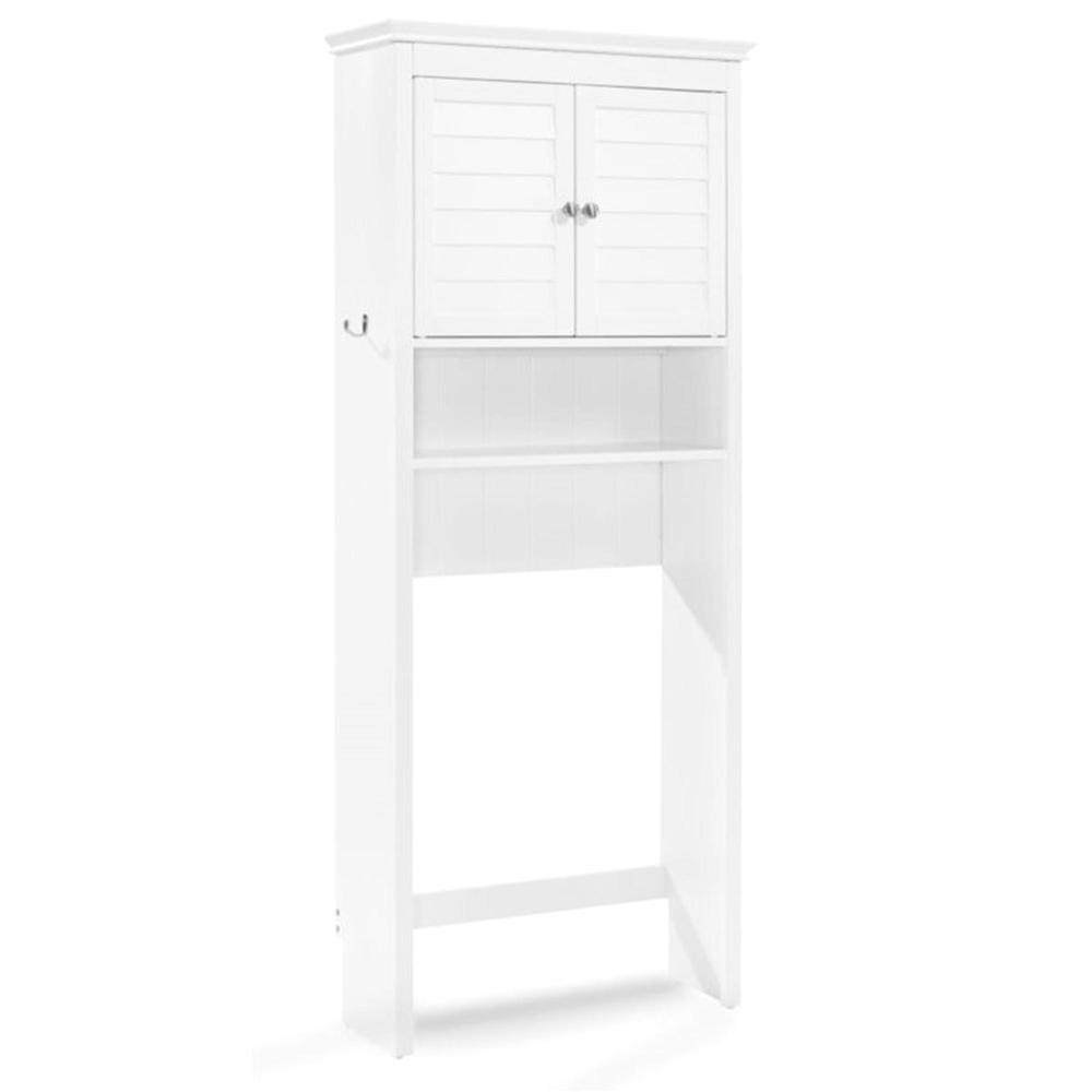 Crosley Furniture Lydia Wood Space Saver Cabinet - White