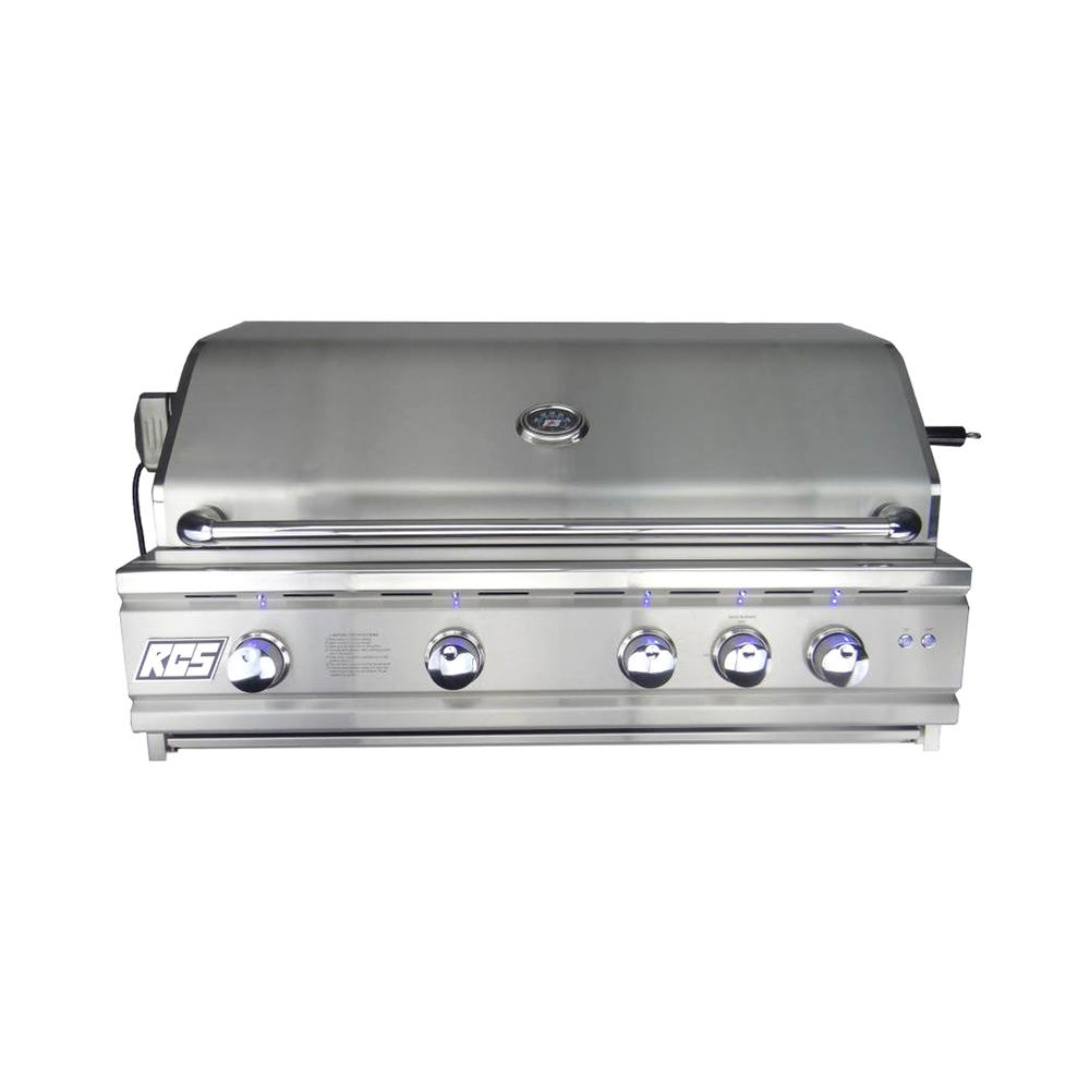 RCS Gas Grills 4 Burner Natural Gas Grill with Drip Tray