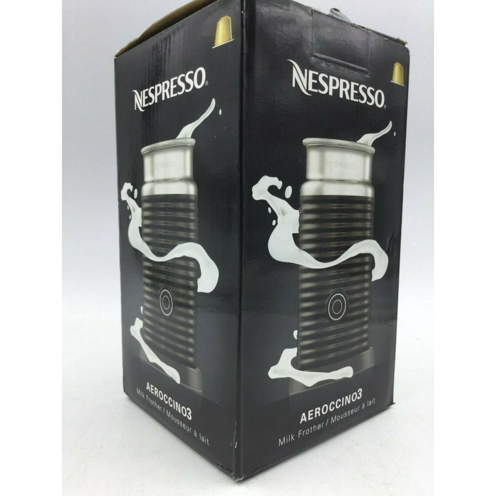 Nespresso Aeroccino3 Milk Frother Black