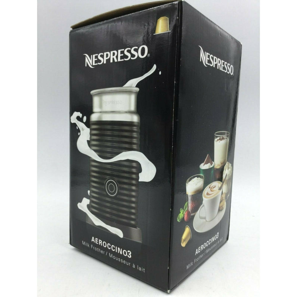 Nespresso Aeroccino3 Milk Frother Black