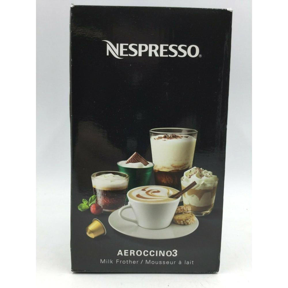 Nespresso Aeroccino3 Milk Frother - Black