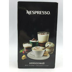 Nespresso Nestle Nespresso Aeroccino3 Milk Frother, One Size, Black