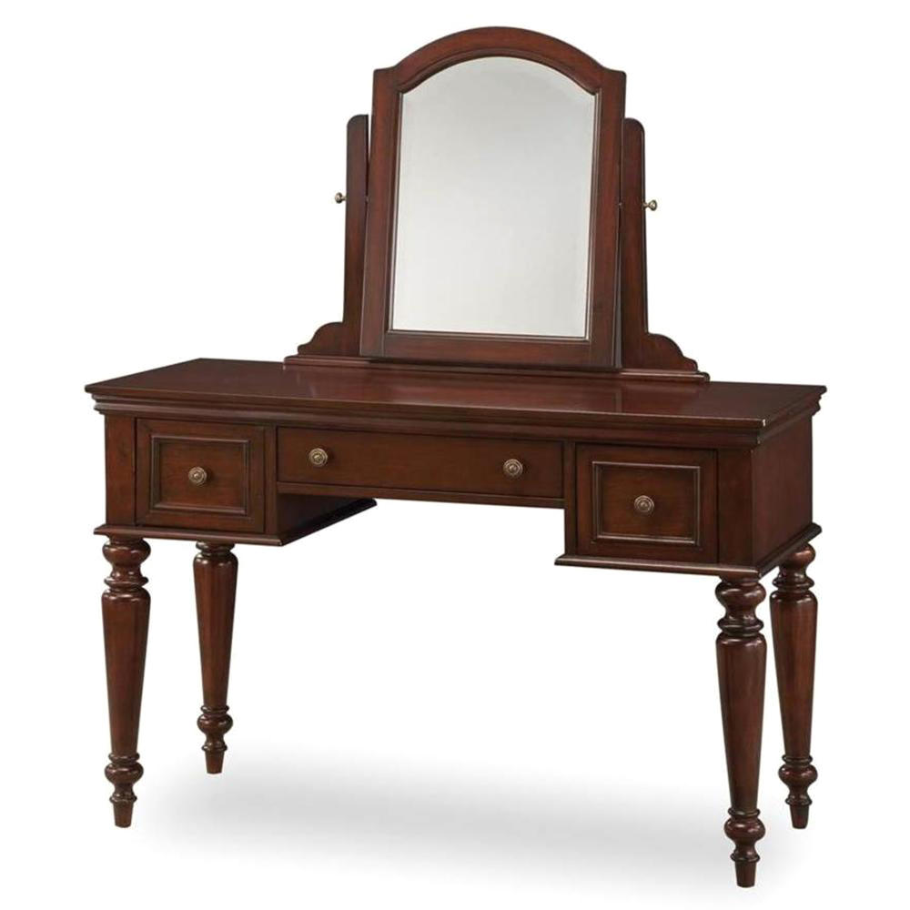 Home Styles Lafayette 3 Drawer Vanity Table - Cherry