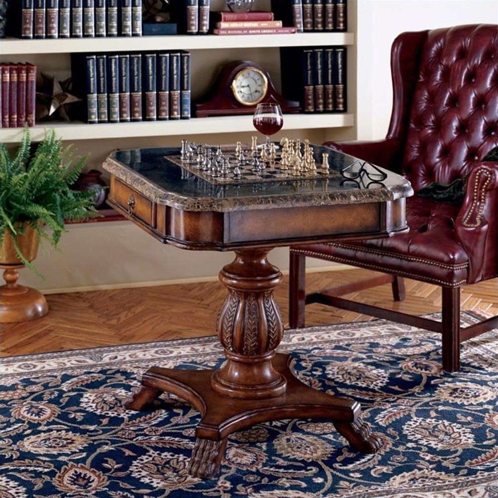 Butler Specialty Company Heritage Wood Pedestal Game Table