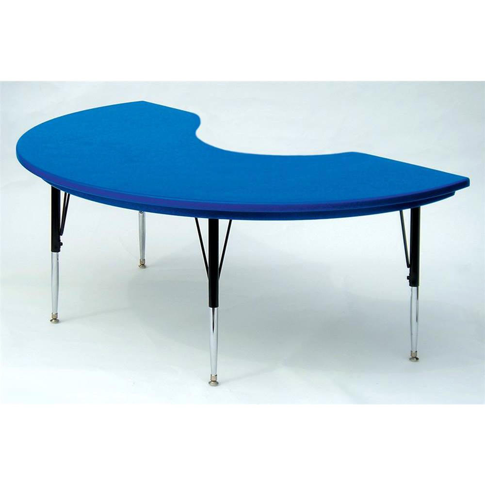 Correll Blow Molded Standard Activity Table - Blue