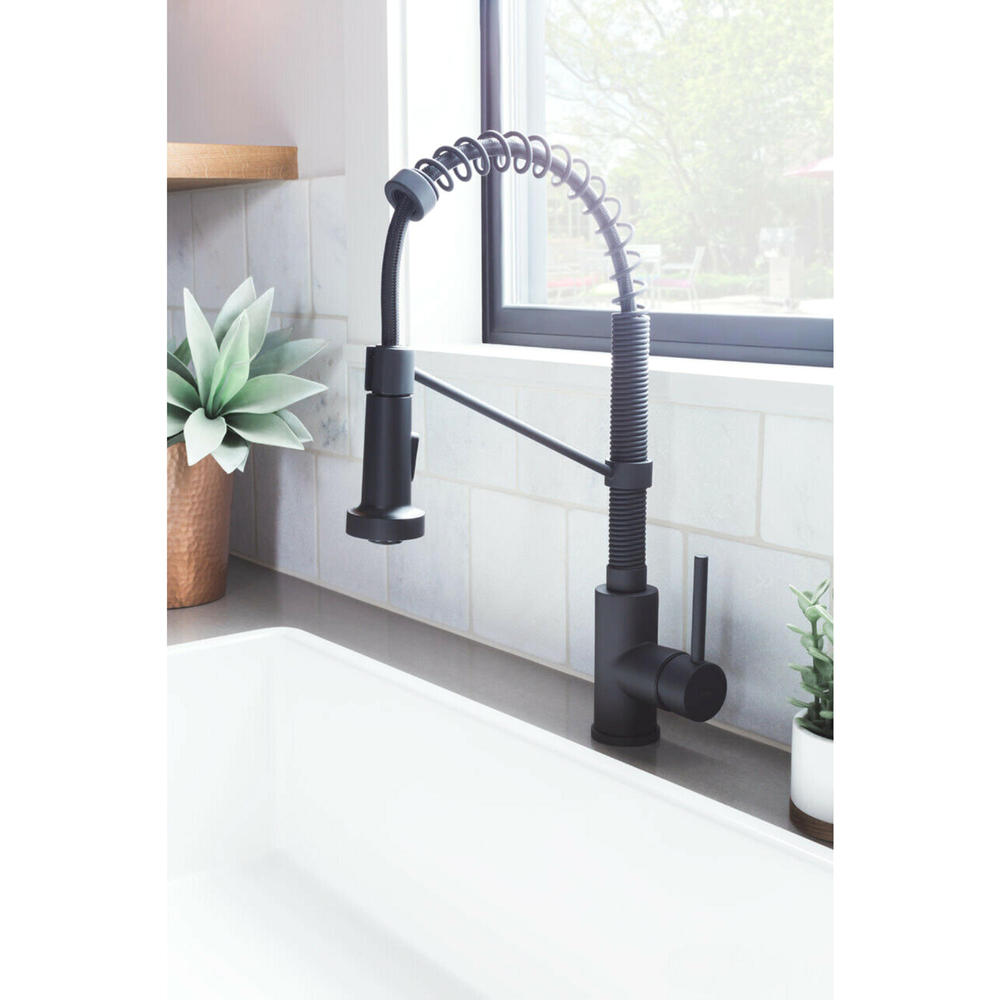 Kraus 18" Bolden Single Handle Commercial Faucet Kitchen - Stainless Steel