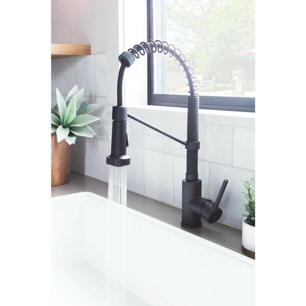 Kraus 18" Bolden Single Handle Commercial Faucet Kitchen - Stainless Steel