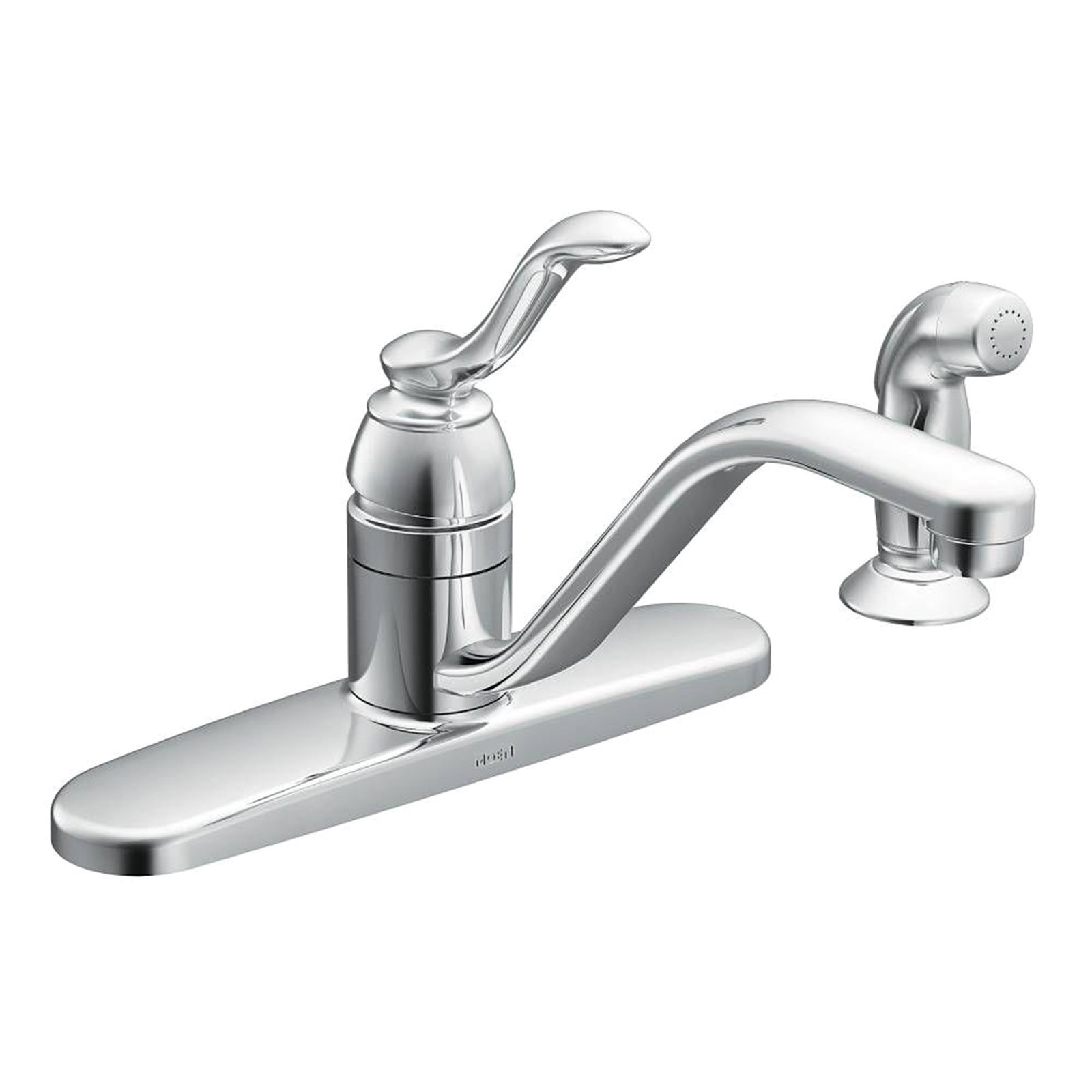 Chrome Moen Kitchen Bar Faucets Sears