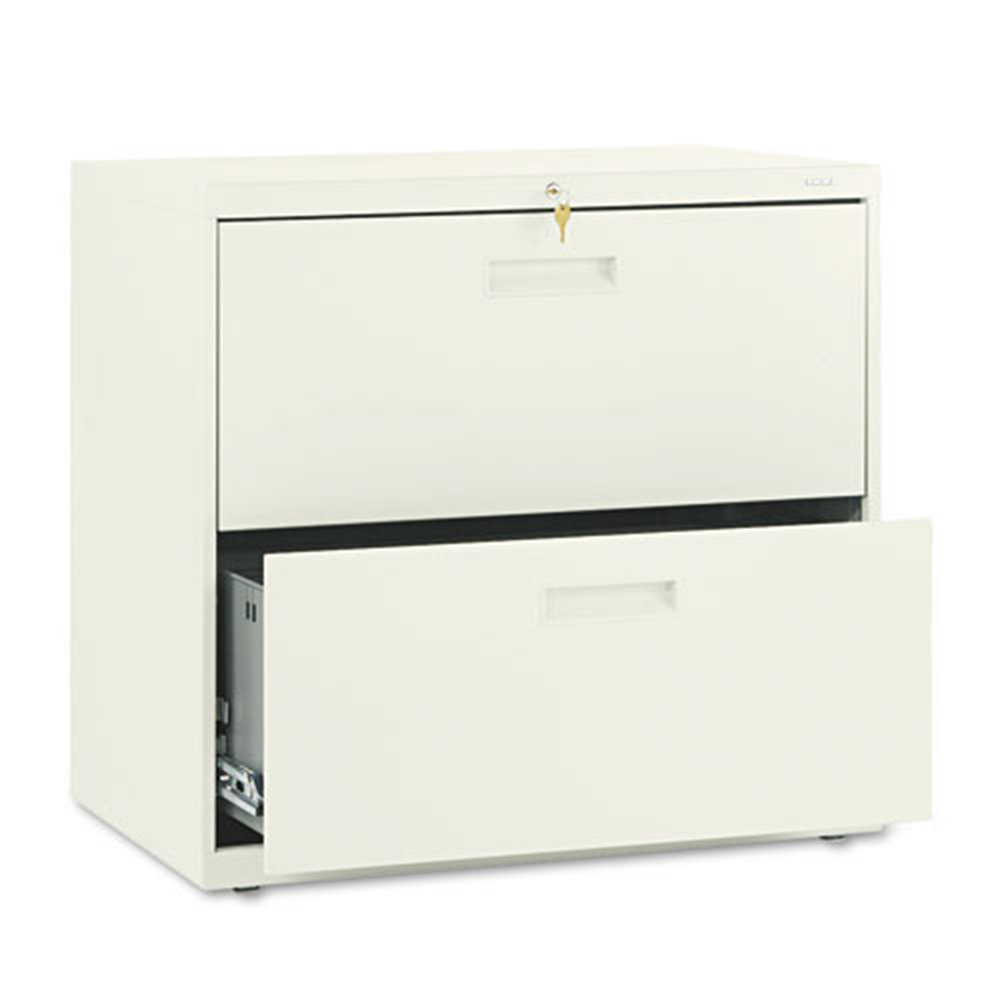 HON 500 Series 2 Drawer Lateral File Cabinet - Putty