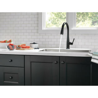 Delta Essa Single Handle Pull Down Kitchen Faucet Sears Marketplace