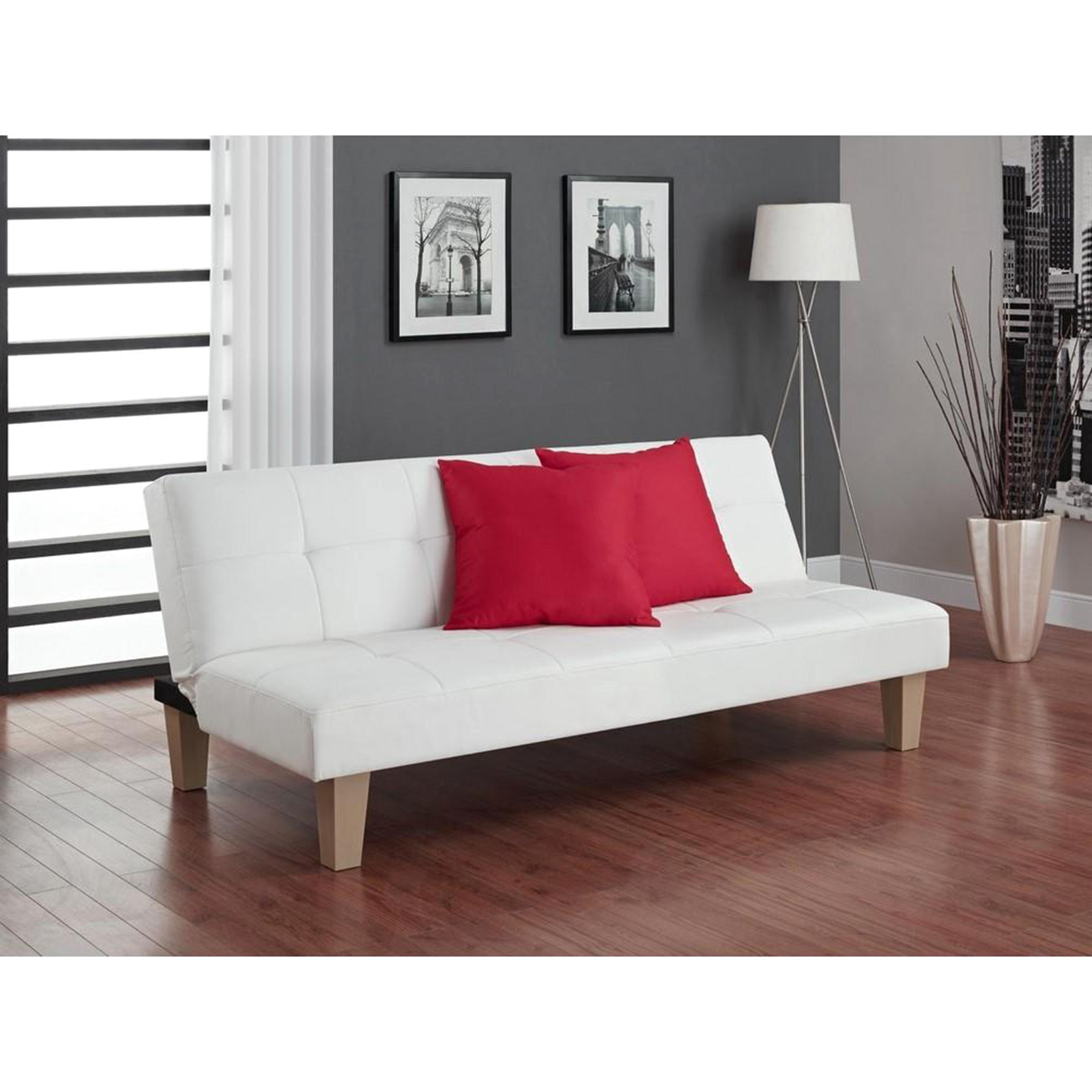 Futons Futon Accessories Faux Leather Kmart