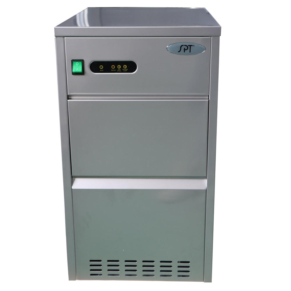 SPT SZB41 88lb Automatic Flake Ice Maker - Stainless Steel