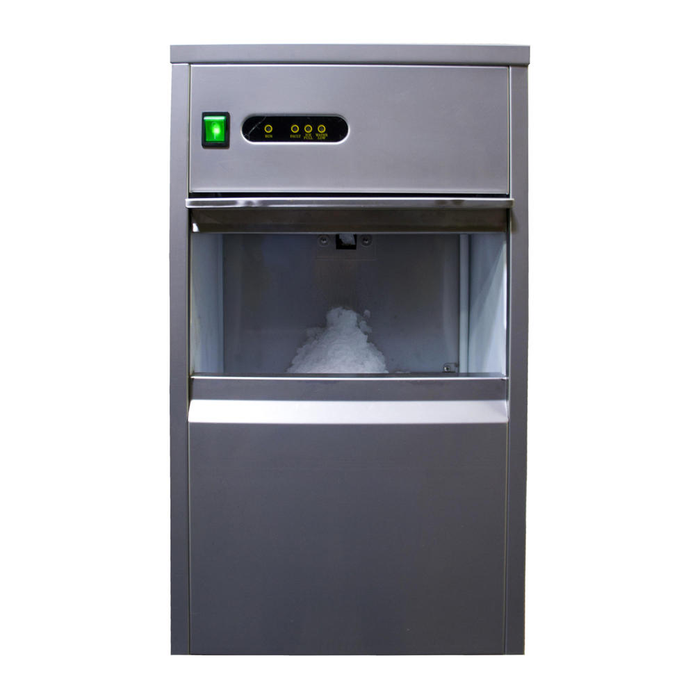 SPT SZB41 88lb Automatic Flake Ice Maker - Stainless Steel