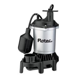 Flotec FPZS50T Submersible Sump Pump With Tethered float Switch, 4200 Gph, 1/2 Hp, 115 Vac, 60 Hz