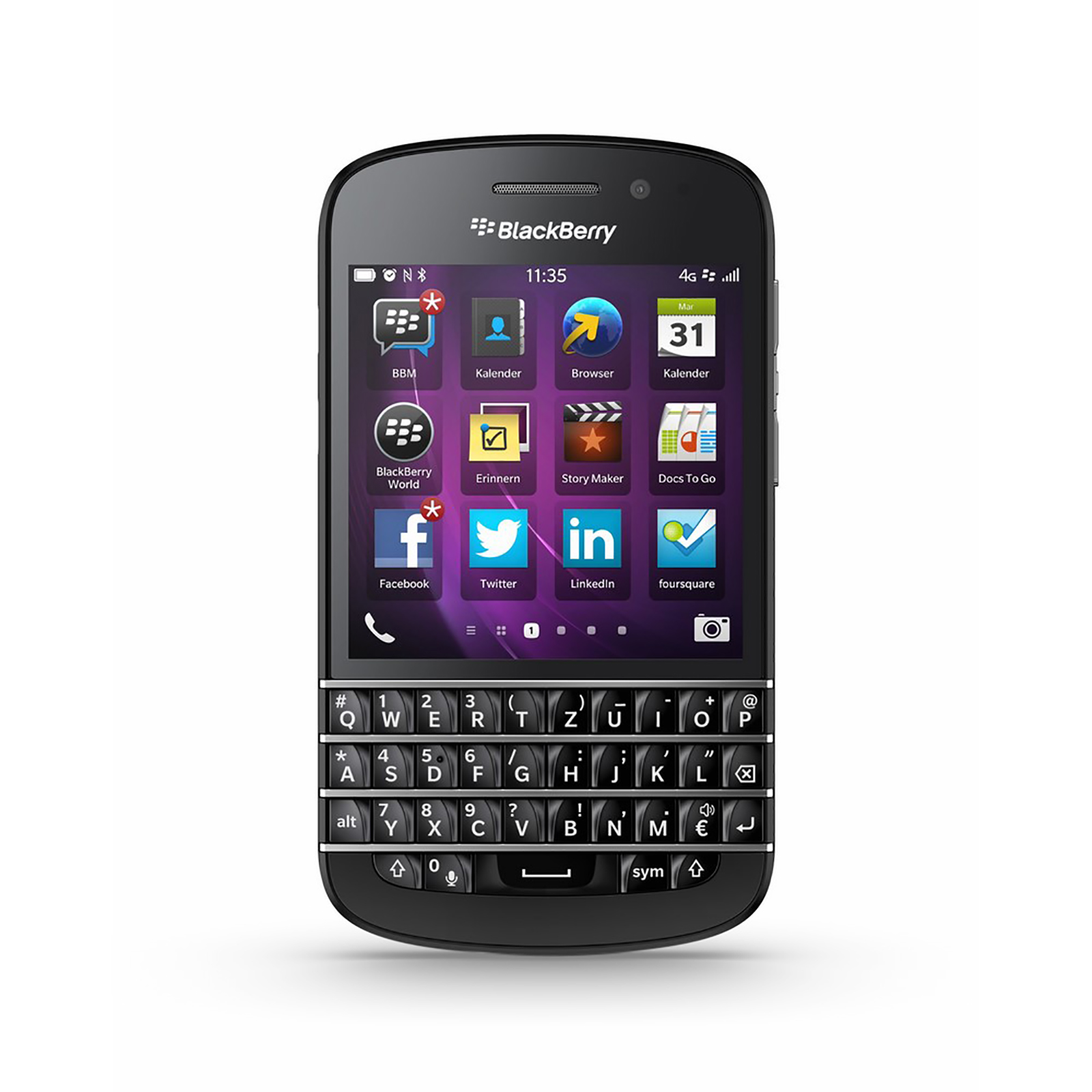 BlackBerry Q10 16Gb Unlocked Cellphone - Black