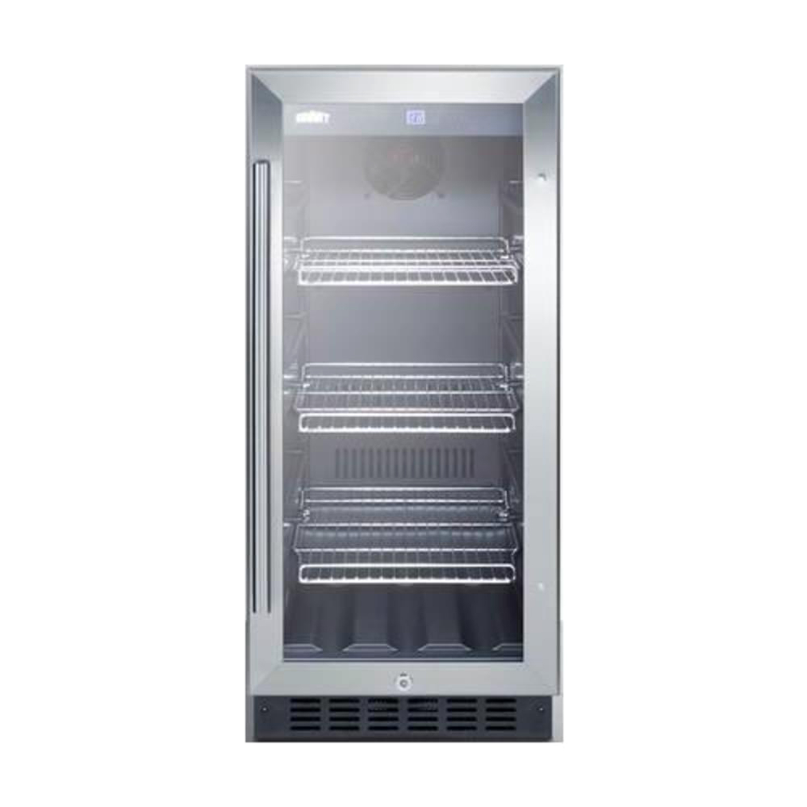 Summit Appliance SCR1536BG  2.45cu.ft Beverage Center with Adjustable Shelves