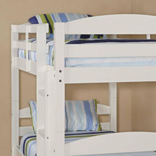 Walker Edison Carolina Twin Solid Wood Bunk Bed Sears Marketplace