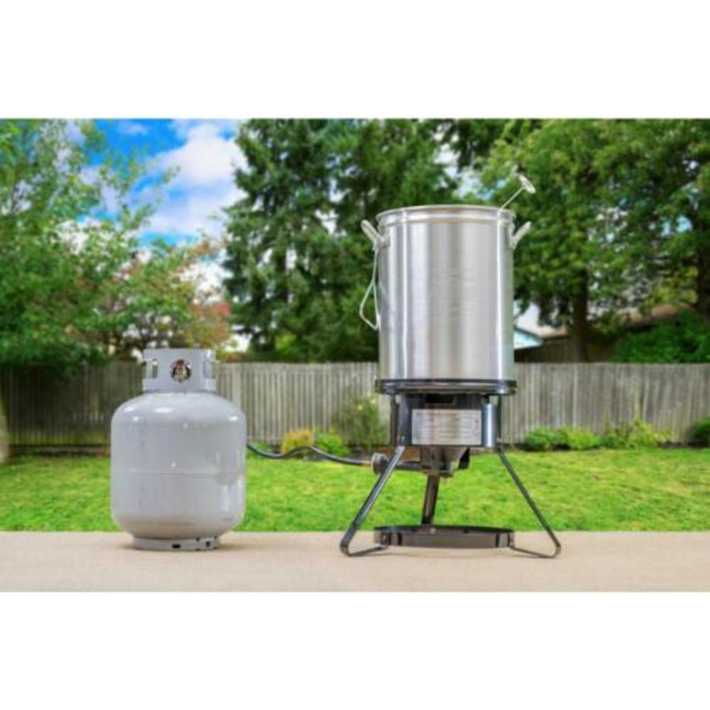Masterbuilt MB20020107 MPF 130B 30qt. Aluminum Pot Propane Turkey Fryer