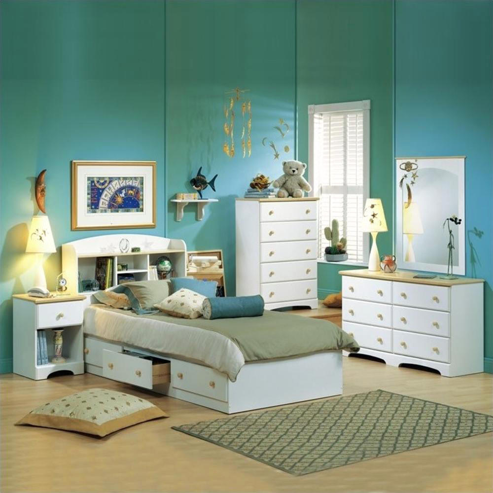 South Shore Newbury 3623-PKG 3pc. Kids Bedroom Set - White