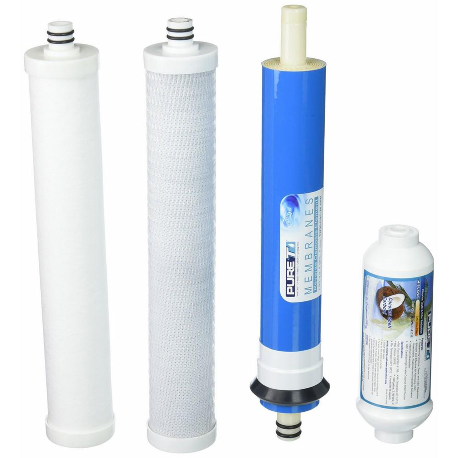 IPW Industries ZBS09957954 Culligan AC-30 Compatible Replacement Cartridge and Membrane - 4 Pack