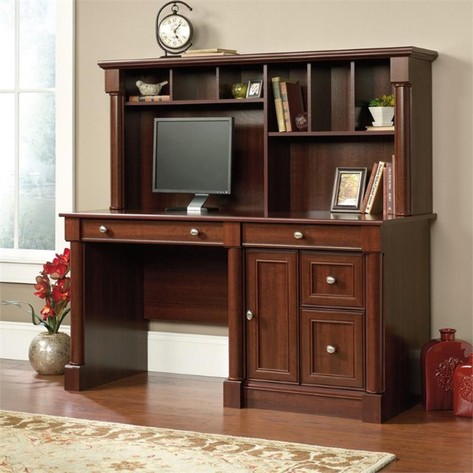 Sauder Computer Desk Hutch