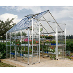 Poly-Tex CANOPIA by PALRAM Snap & Grow 8' x 12' Greenhouse - Silver
