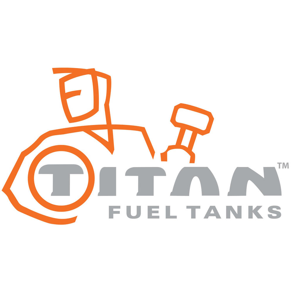 TITAN Fuel Tanks 8020099 Utility 40gal Frame-Mounted Diesel Tank - Black