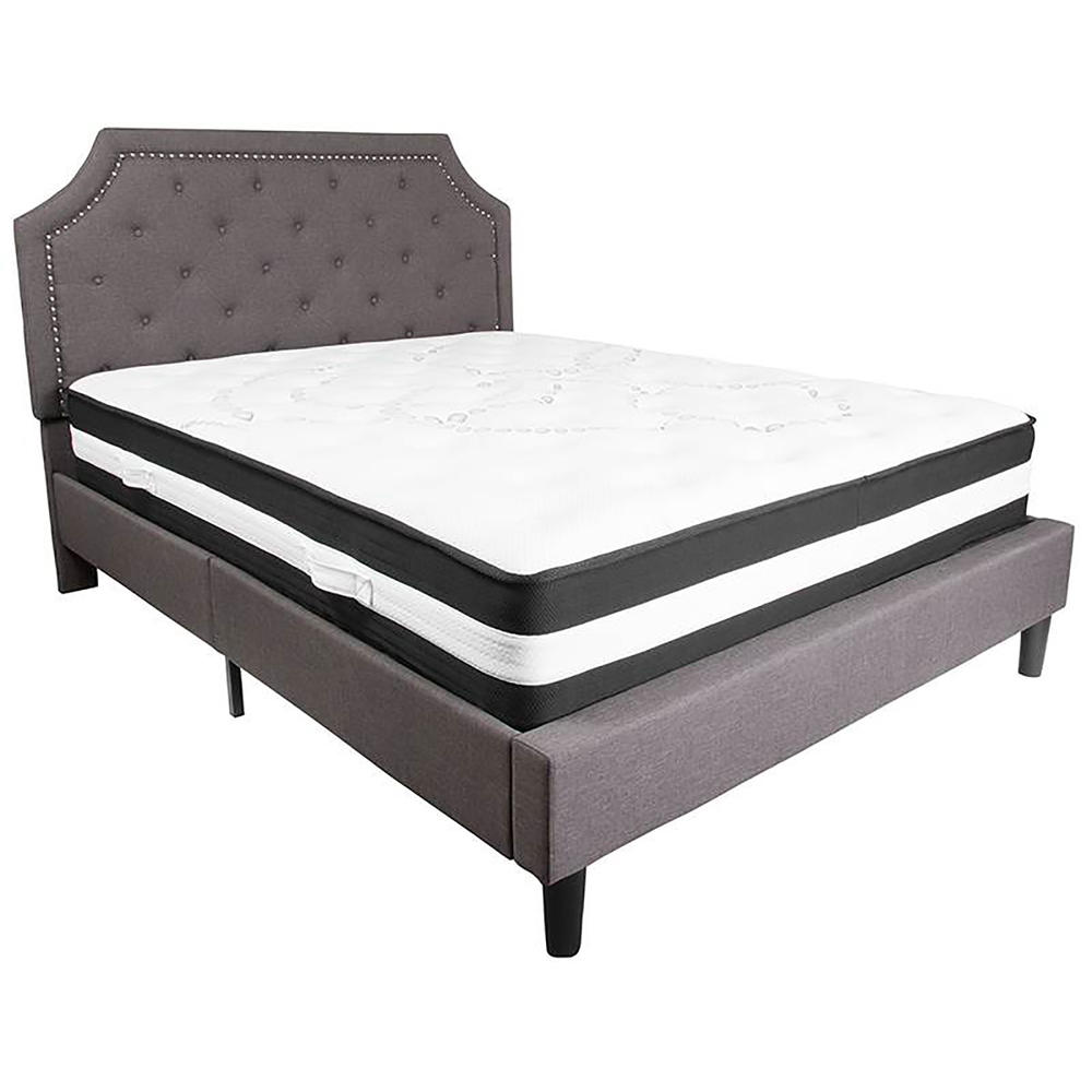 Flash Furniture Capri Comfortable Sleep 12-inch Foam and Pocket Spring Full Mattress