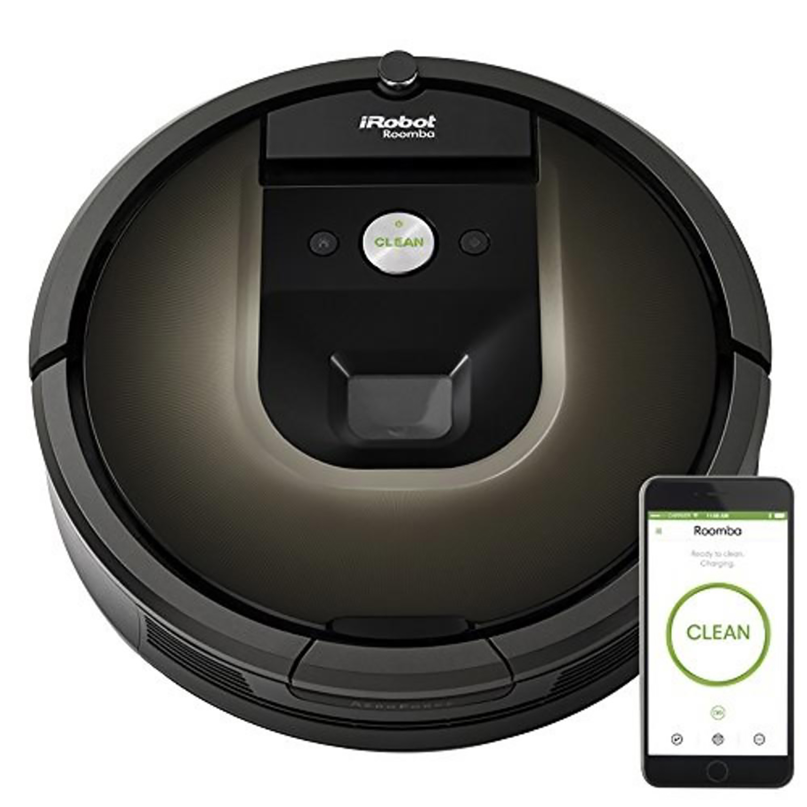 iRobot AMIB013E9L4ZS R960020 Roomba 960 WiFi Robot Vacuum