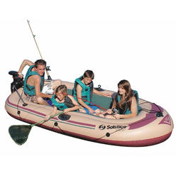 SOLSTICE Voyager Inflatable 6 Person Boat