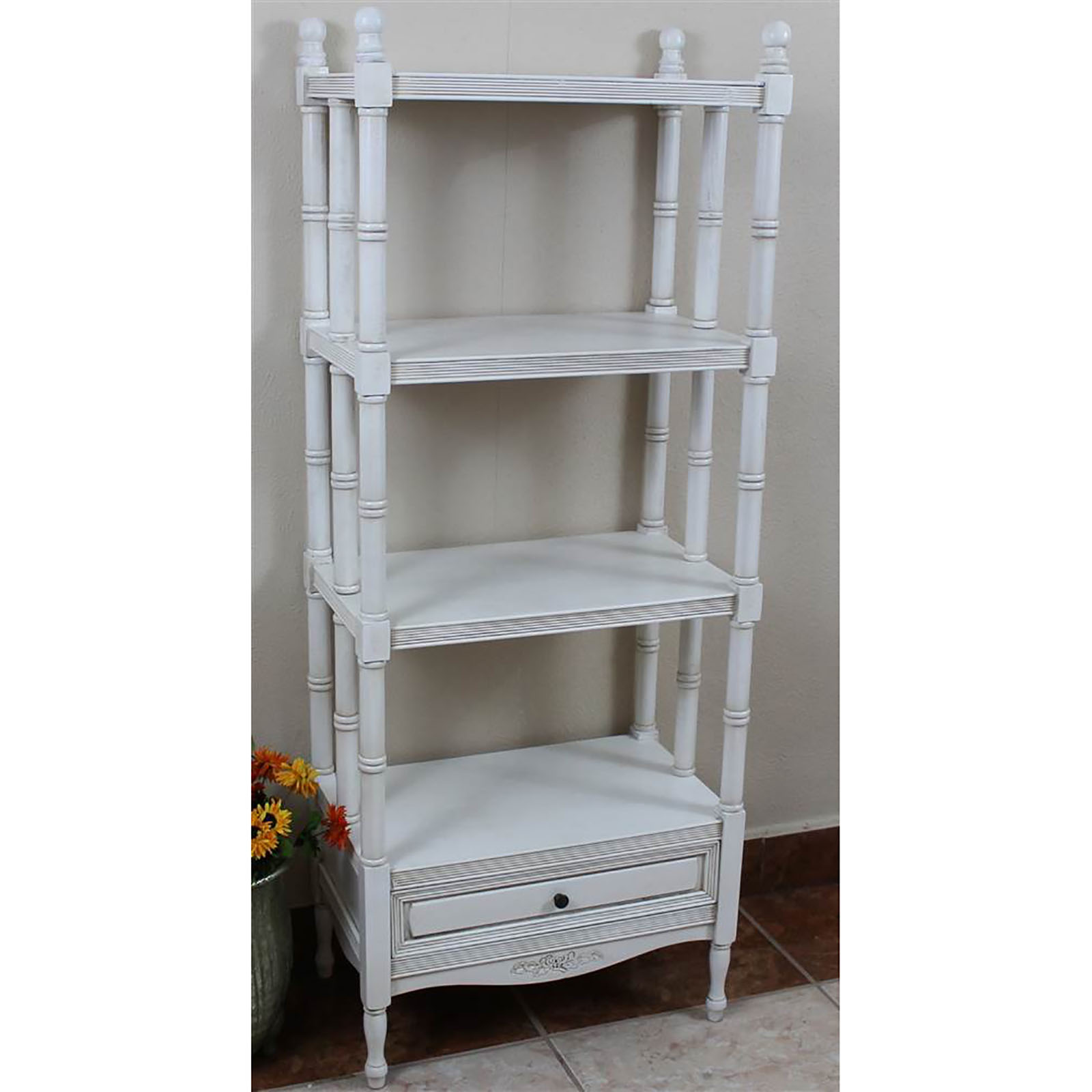 International Caravan 55 Windsor 4 Tier Bookshelf Sears Marketplace