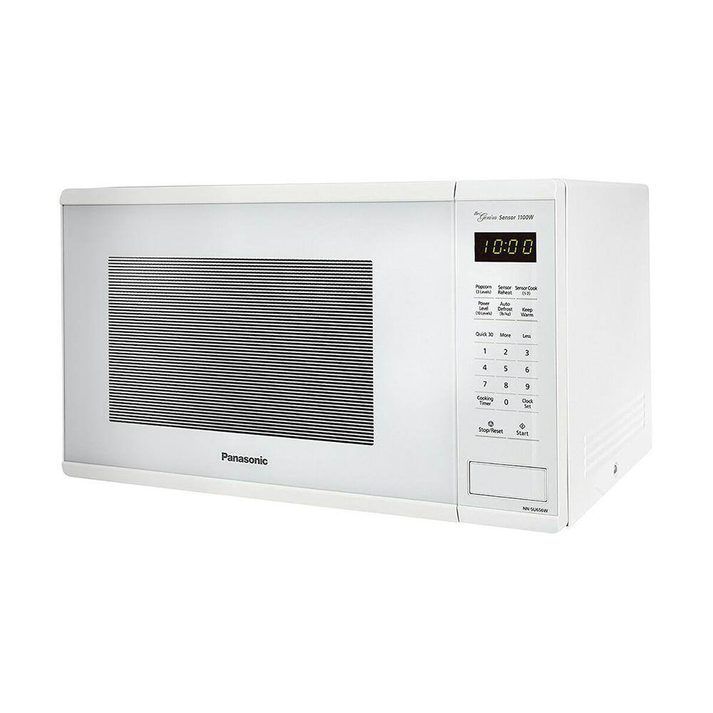 Panasonic NNSU656W 1.3cu.ft. Countertop Microwave w/ Genius Cooking