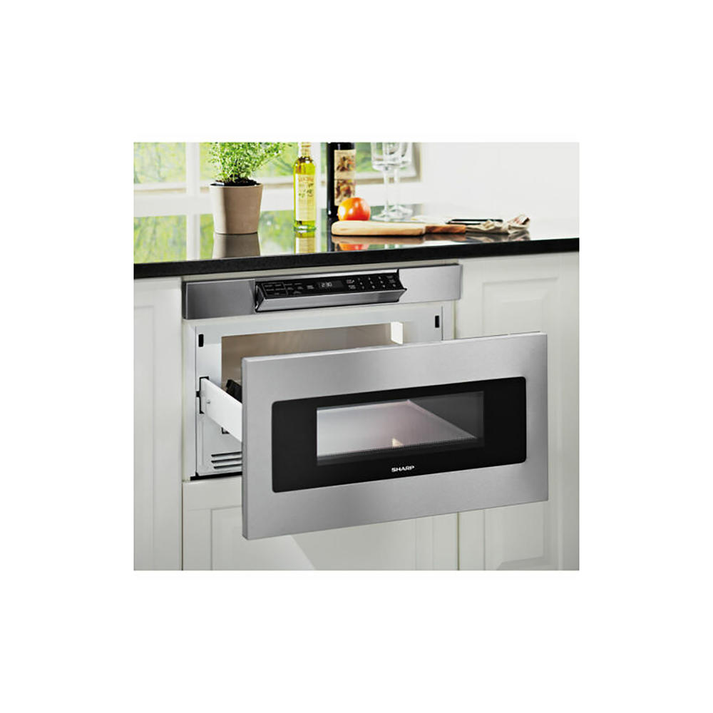 Sharp SMD2470ASY 24" Stainless Steel Microwave Drawer w/ 1.2 cu.ft. Capacity